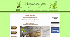 Desktop Screenshot of mangersansgene.fr